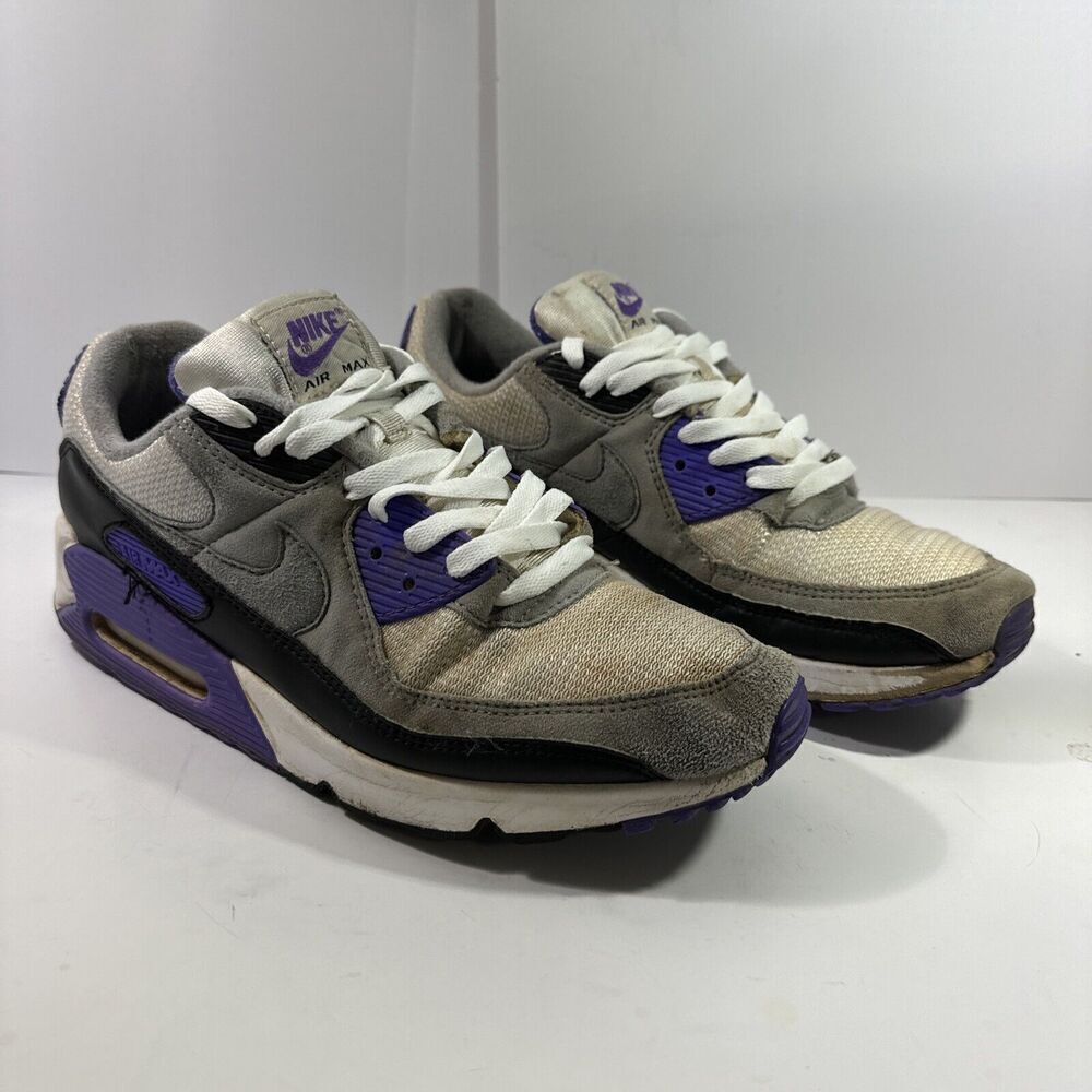 Nike Air Max 90 Hyper Grape Recraft 2020 Mens Size 10.5 CD0881-104 Used